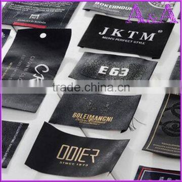 AVA adhesive fabric labels