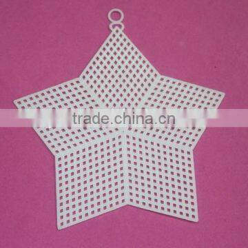 DIY Material Cross Stitch Plastic Canvas Sheets and Shapes /hearts,star,round,Hexagon photo-4