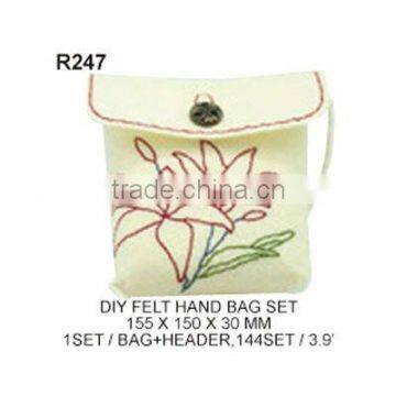 (R247) DIY FELT HAND BAG SET