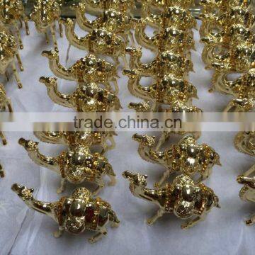 NEW Style High Quality Beautiful 24k Gold Plated Camel and Coconut Tree Model With Home Office Decor & Gift photo-6