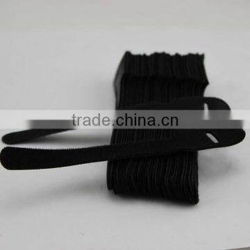 Black Hook&Loop double side cable tie