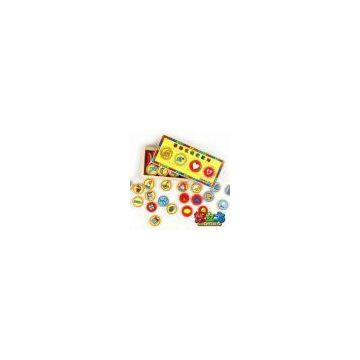 Logic Things Matching Basswood Plywood Early Childhood Educational Toys for 18 - 30 Months