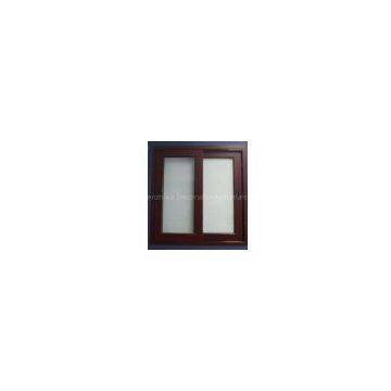 1.6mm thickness white material aluminum sliding windows for office building window