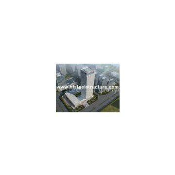 High-rise Steel Building Multi-Storey Steel Building Electric Galvanized And Grinding,Punching,Shot-