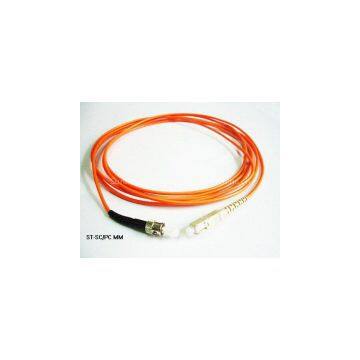 Multi mode SC-ST(PC/UPC) patch cord(simplex)