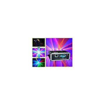 Colorful Stage Laser Light Show Projector , Red 638nm Green 532nm Blue 450nm Laser Light