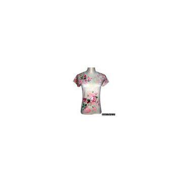 Sell Ladies' Printed T-Shirt