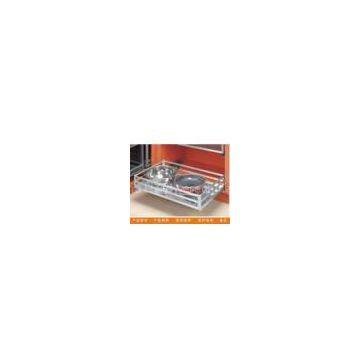 titanium aluminum alloy pull out Basket