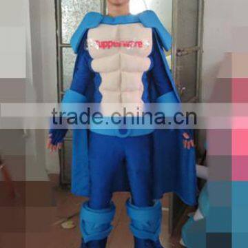 custom made adult superman costume with chest muscles