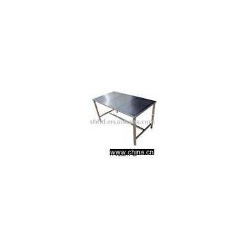 Stainless steel work table