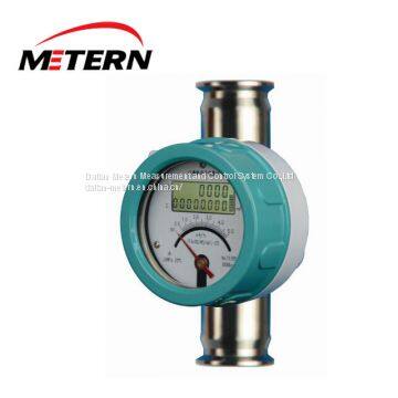 Tri clamp connection SS316L metal tube rotameter