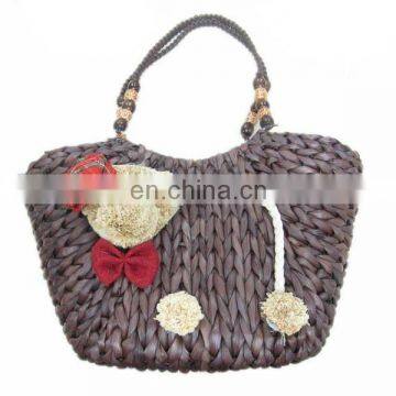 2012 fashion lady straw cute bag