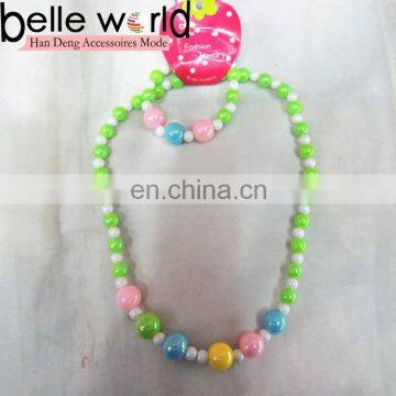 pearl plastic baby girls necklace