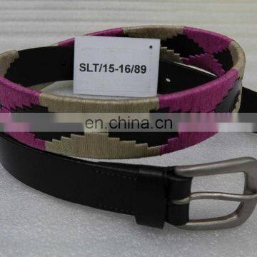 designer polo belts