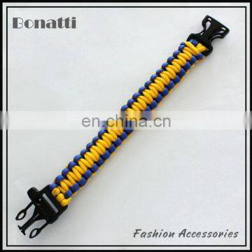 quality custom clasp survival bracelet