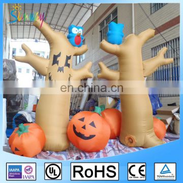 SUNWAY Halloween Tree Arch Inflatables Pumpkin Tree Yard Decoration Halloween inflatables