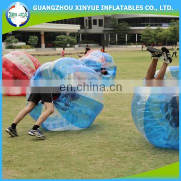 best selling plastic inflatable soccer bubble ball