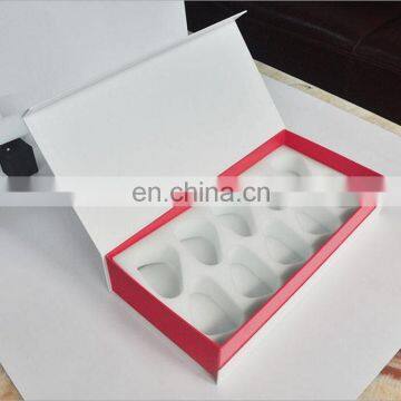Factory Directly Supply Customized Filp Top Hardcover Paper Magnetic Fruit Packaging Paper Box With Sponge Insert photo-3