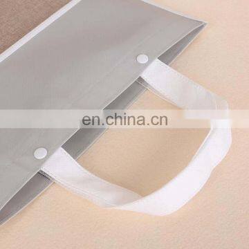 Wholesale Factory Price Pvc Pouch Cloth Plastic Packaging Bag Fabric Bag With Clear PVC Window and Handing photo-4