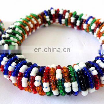 Wholesale Tribal Beaded Handmade Bangles/Bangles/Bohemian Jewelry/Diwali Offer/Bollywood Bangles/belly Dance Bangles photo-4