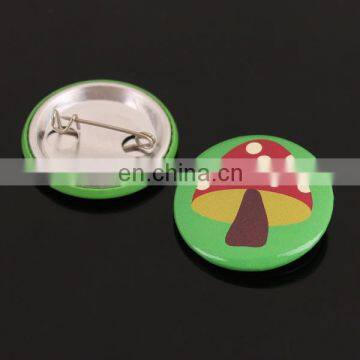 Mushroom bar pin tin badge