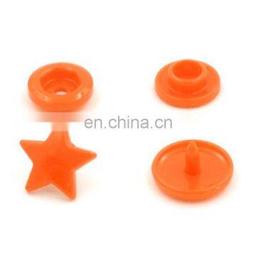 Custom Many Sizes Garment Four Part Snap / Red Star Eco-friendly Fashion Kids Snap Button for Dress Bag Garment