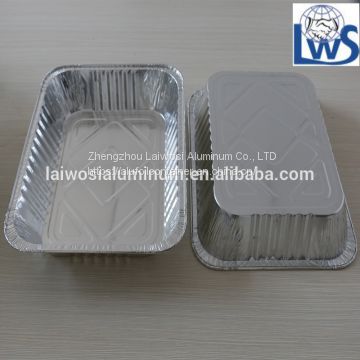 Aluminum Foil Food Tray With Lid For Oven Foil bbq Grill Tray