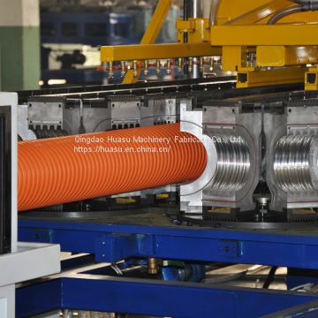 Made In China Plastic Single Wall Corrugated Pipe Production Line