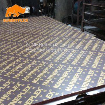 China Factory Concrete Formwork Film Faced Shuttering Plywood With Good Price photo-5