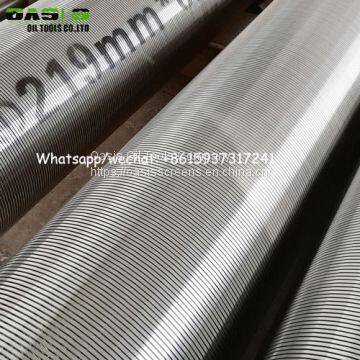 Stainless Steel 304L Wire Wrapped Screen Filter Tube Wedge Wire ss Stainless Strainers photo-2
