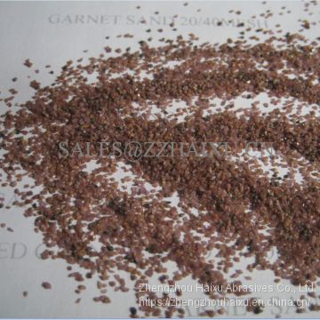 High purity china red garnet 80 Mesh for waterjet cutting