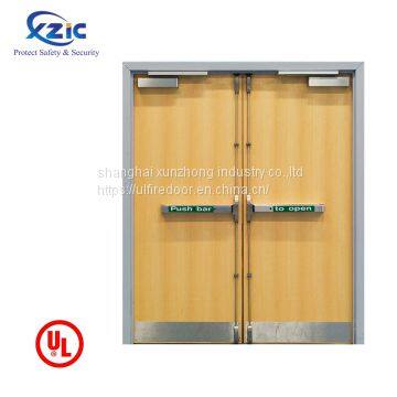 UL wooden fire door