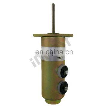 Fuel Shutdown Solenoid Valve 6T-4122 110-6465 For Caterpillar Diesel Engine 24V