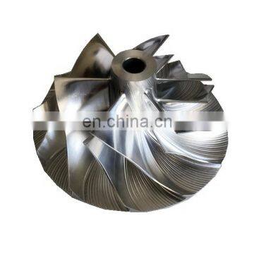 TD05H 16G 49178-01560 48.30/68.01mm 6+6 blades Turbo milling/Aluminum 2618/billet compressor wheel