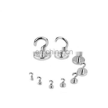 50 pound Swivel Magnet Hook Ultra Heavy Duty Strong Pure Nickel Neodymium Swivel Magnetic Hook Magnet