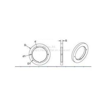 Slitter spacer used in metal industry