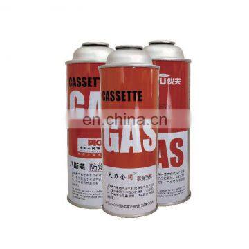 China customized aerosol tin can for butane gas 227g empty