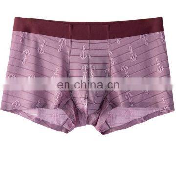 Summer Printed New Men's Seamless Ice Silk Panties, Lightweight Breathable Teen Boxer Men's Underwear photo-6