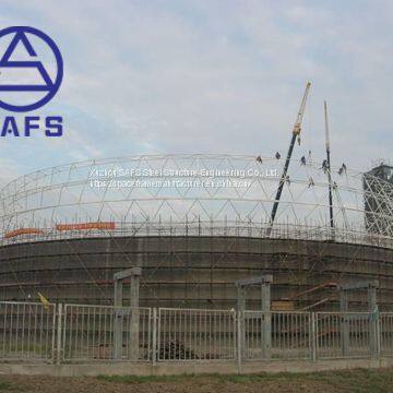 SAFS Cost Saving Bolt Connection Steel Structure Space Frame Dome Coal Stock Yard photo-2