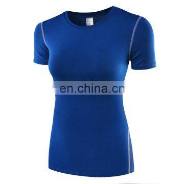Base Layer Undershirts Active Athletic Dry Women's Short Sleeve Compression Shirt photo-5