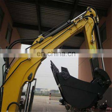 Wheel Mini 2600kg Diesel Hydraulic Hammer Mini Excavator Machine for Sale photo-3