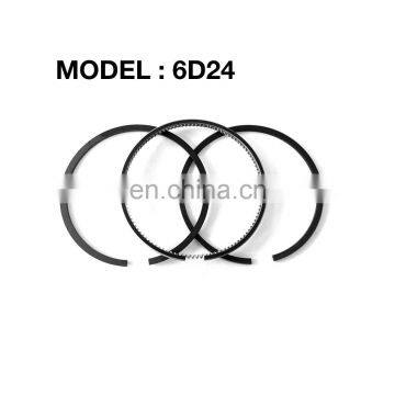 NEW STD 6D24 CYLINDER PISTON RING FOR EXCAVATOR INDUSTRIAL DIESEL ENGINE SPARE PART