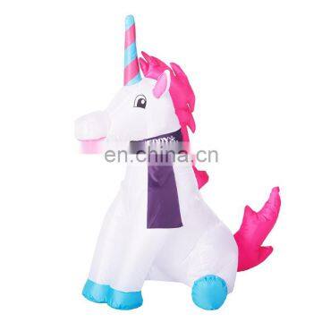 Inflatable Advertising Model Unicorn Balloons With Blower