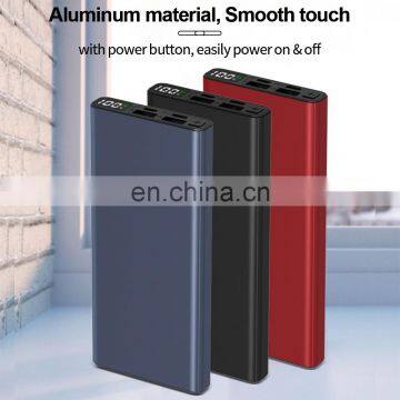 2020 Trending Product Fast Charging Powerbank 10000 MAh Digital Power Bank Display Design 22.5W PD Quick Charge Power Bank