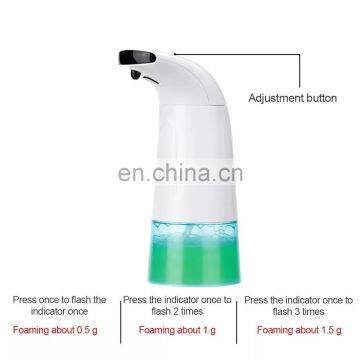Factory Hands Free Wash Automatic Liquid Soap Disinfection Device Infrared Sensor Foam Sanitizer Dispenser 250ml photo-5