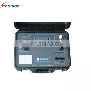 10A Three Phase Winding Resistance (wr) Test Transformer DC Resistance Ohmmeter