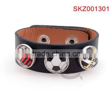 Top Grade Unique Design Genuine leather bracelet for man SKZ001301 (custom logo)