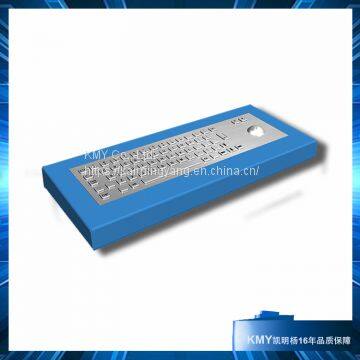 Desktop Metal Keyboard With Trackball (KMY299B-Desk) photo-4