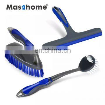 Masthome 3pcs Kitchen Spray windshield Brush set Window glass wiper kit tools set Drying Wiper Glass Cleaner