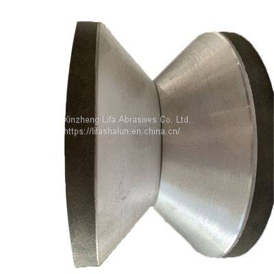 Diamond grinding wheel grinding tungsten steel high alumina porcelain finish good short production cycle bowl grinding wheel